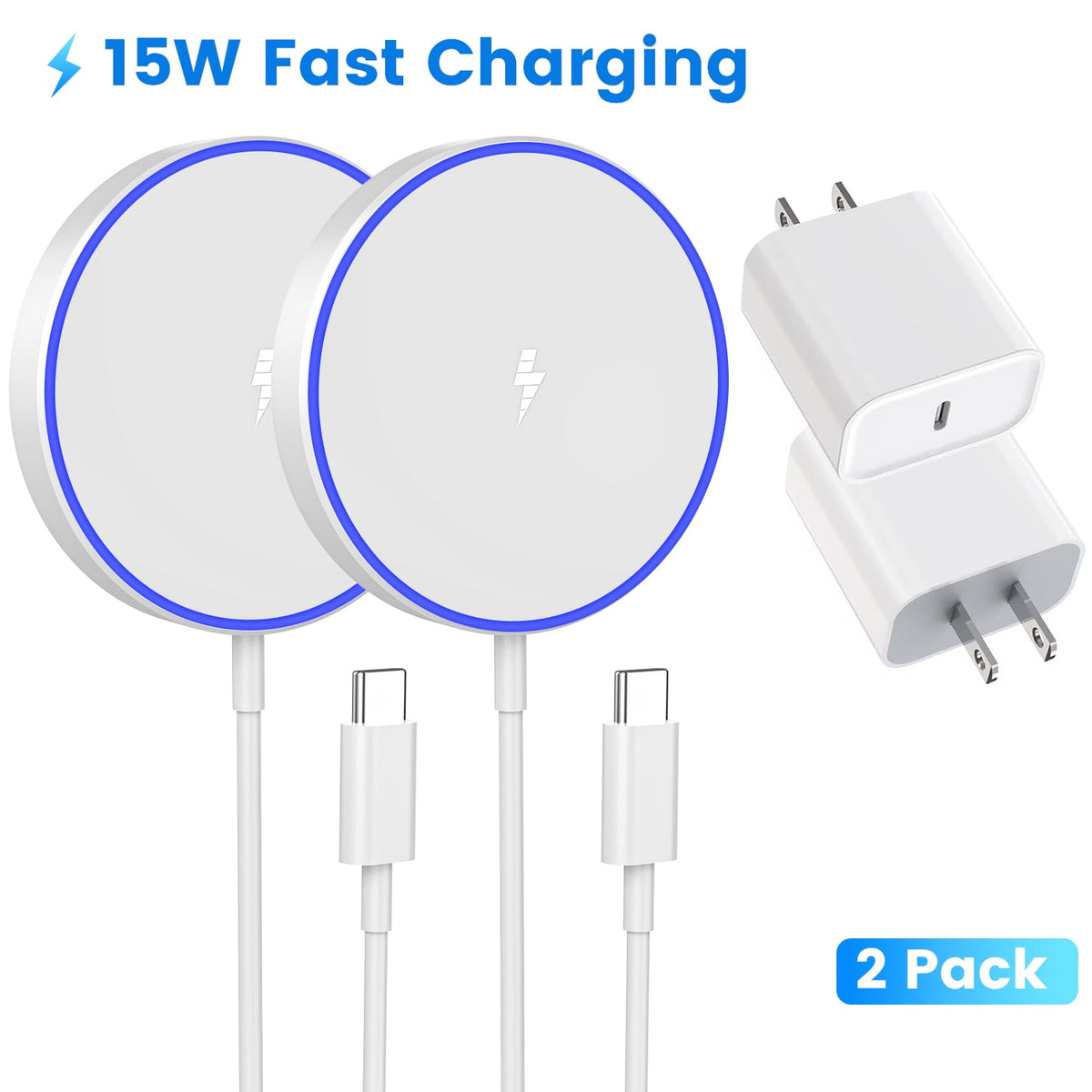 Magnetic Wireless Charger Fast MagSafe Charger for iPhone 17 Pro Max/1 - My Store 2