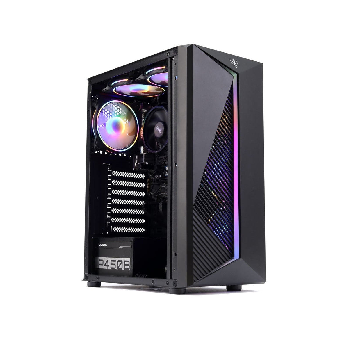 MXZ Gaming PC Desktop Computer, AMD Ryzen 5 5600GT,16GB DDR4, NVME 1TB