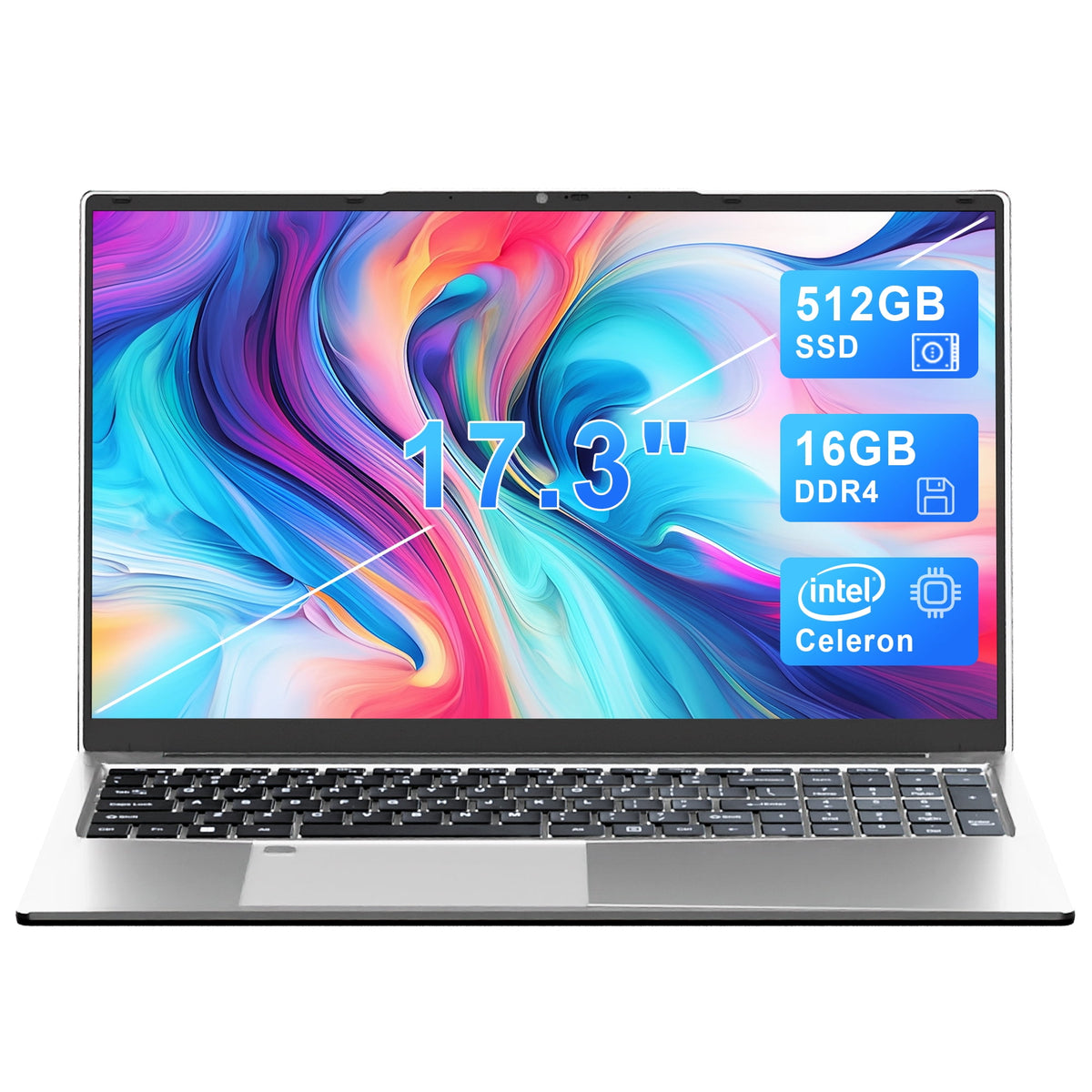 SANPTENT 16 inch 1920x1200 IPS FHD Laptop Computer, 16GB DDR4 RAM 512G