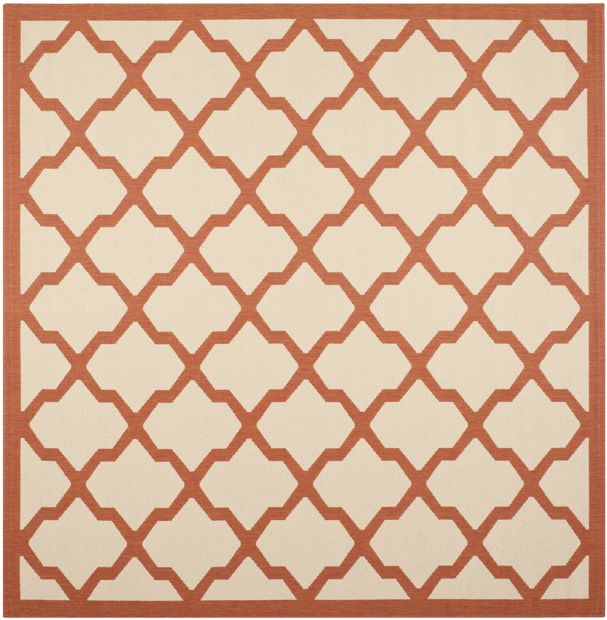 Safavieh Courtyard Amber Geometric Indoor/Outdoor Area Rug, Beige/Terr
