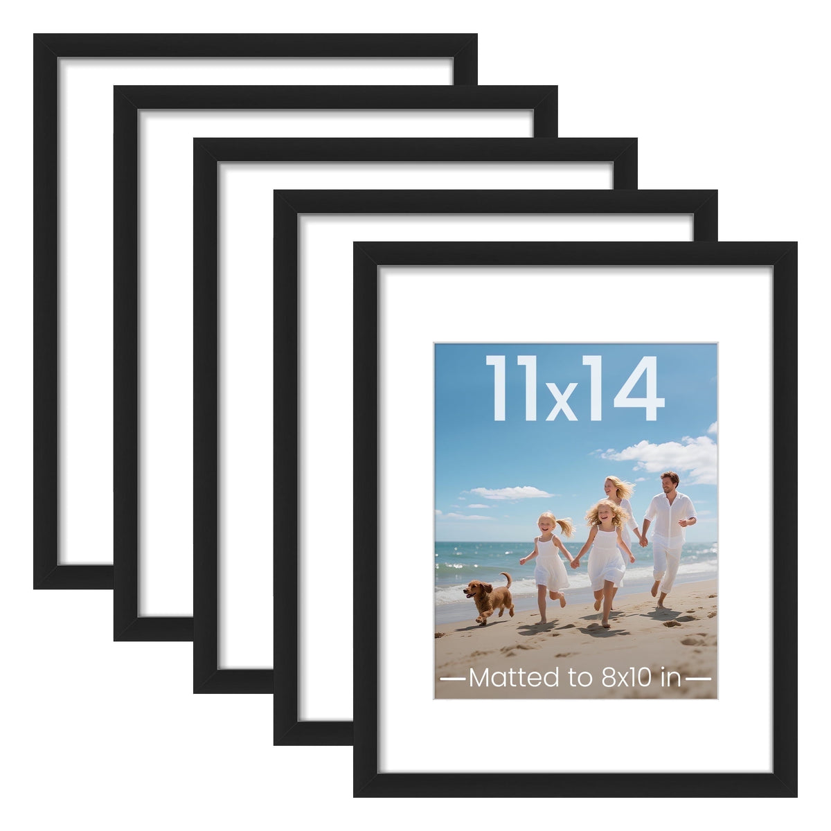 Sindcom 4x6 Acrylic Frames 3 Pack, Frameless Clear Picture Frames, Dou - My Store 2