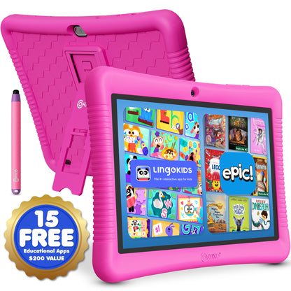 Contixo K102 Kids Tablets Bundle, Educational Tablets for Kids with Ca - My Store 2
