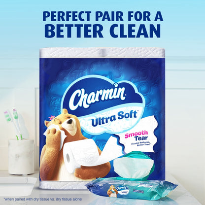 Charmin Ultra Soft Toilet Paper 24 Mega Rolls, 224 Sheets Per Roll