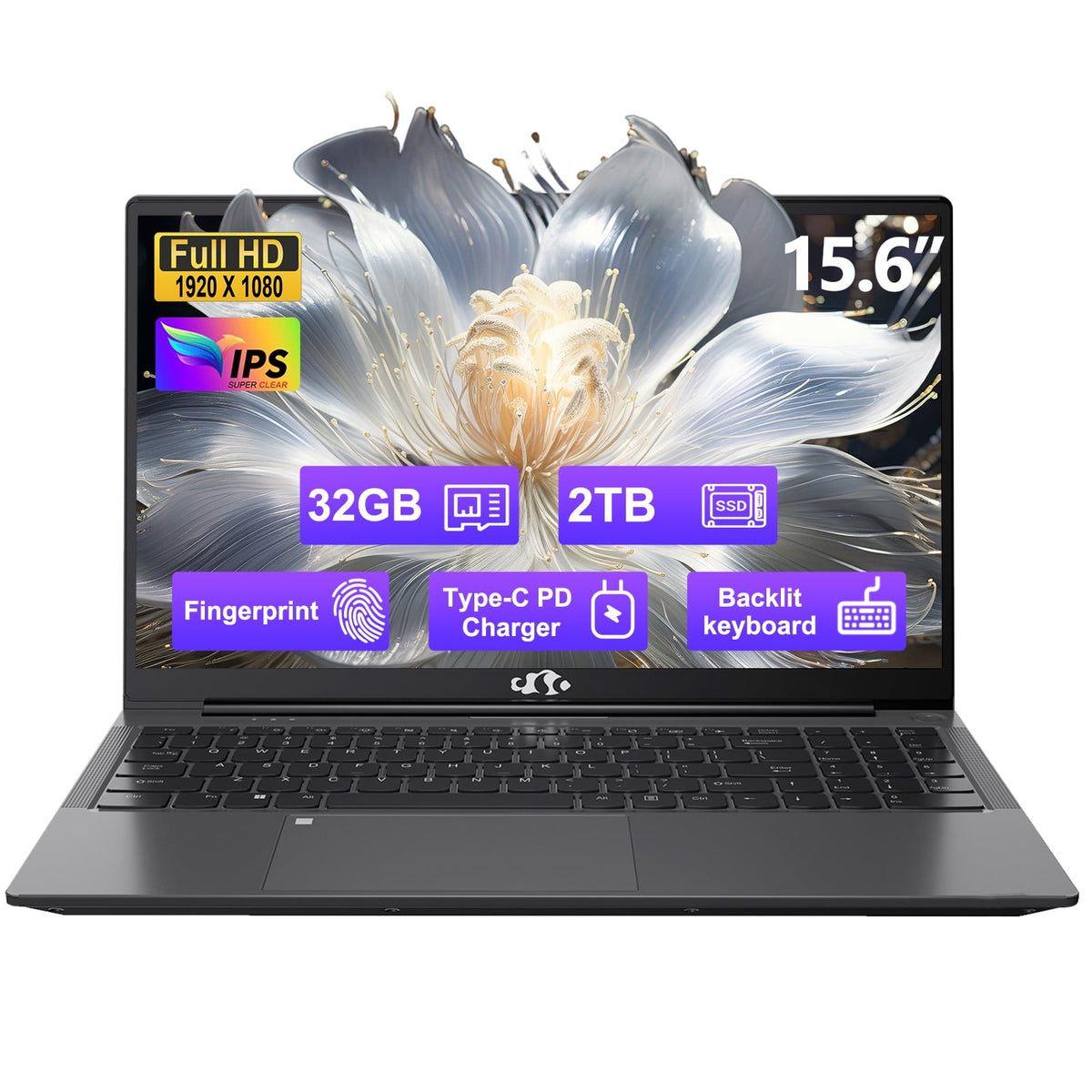 15.6"Laptop-Computer 16GB RAM 1TB SSD Intel Pentium 6 Cores i3-1215U 2