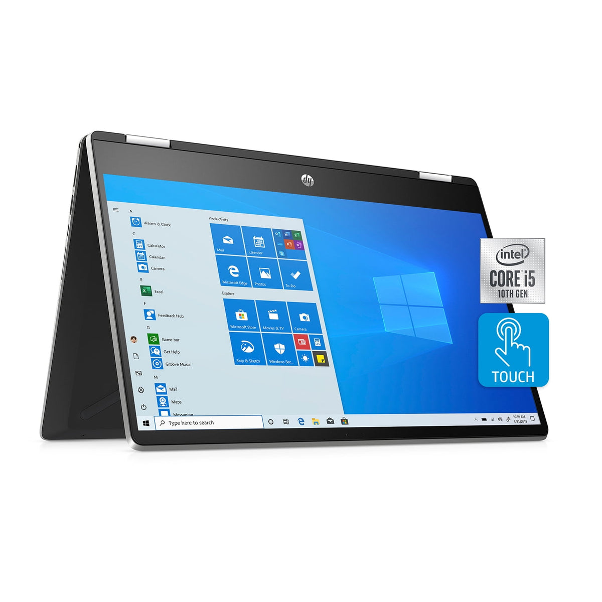 2020 HP Pavilion x360 2 in 1 Touchscreen Laptop, 14" IPS Full HD PC, 1