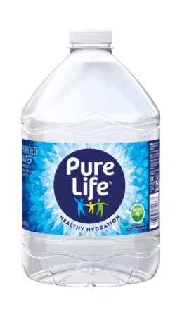 Pure Life Purified Water, 3-Liter, Plastic Bottled Water (6 Pack)
