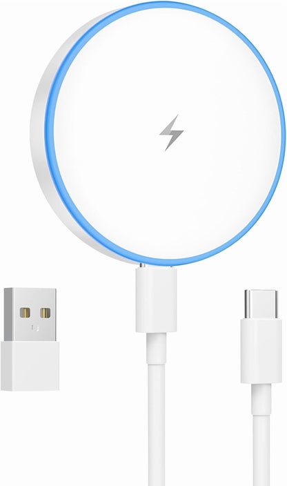 WTUHU Magnetic Wireless Charger 15W Fast Mag-Safe Charging Pad for iPh - My Store 2