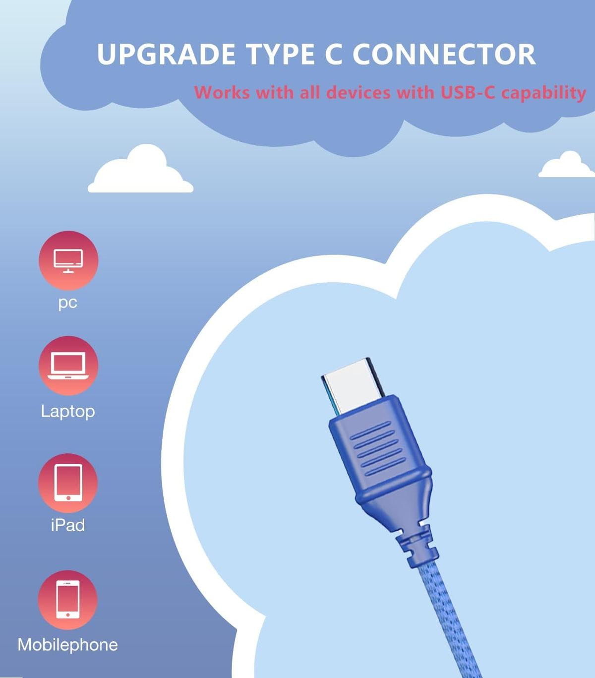 Upgrade USB Type C Kids Headphone for School, 94dB Safe Volume Limited - My Store 2