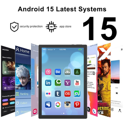 Android 15 Tablet 10 inch Tablets with Case, 12GB RAM + 64GB ROM (Expa - My Store 2