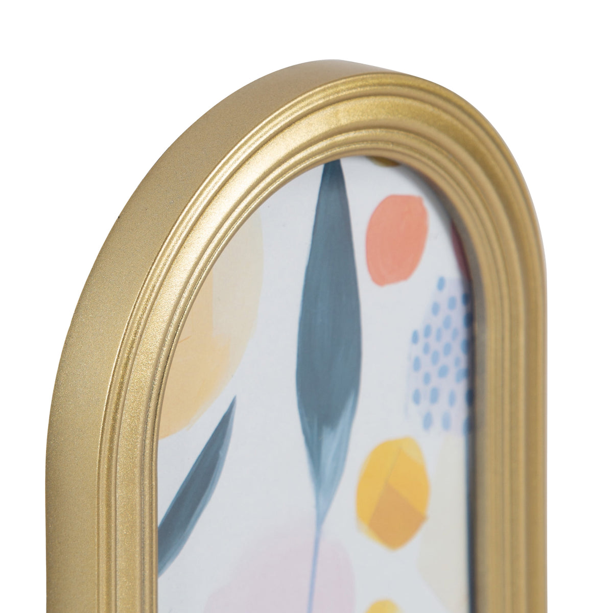 (3 pack) DesignOvation 4x6 Arch Gold Decorative Tabletop Picture Frame - My Store 2