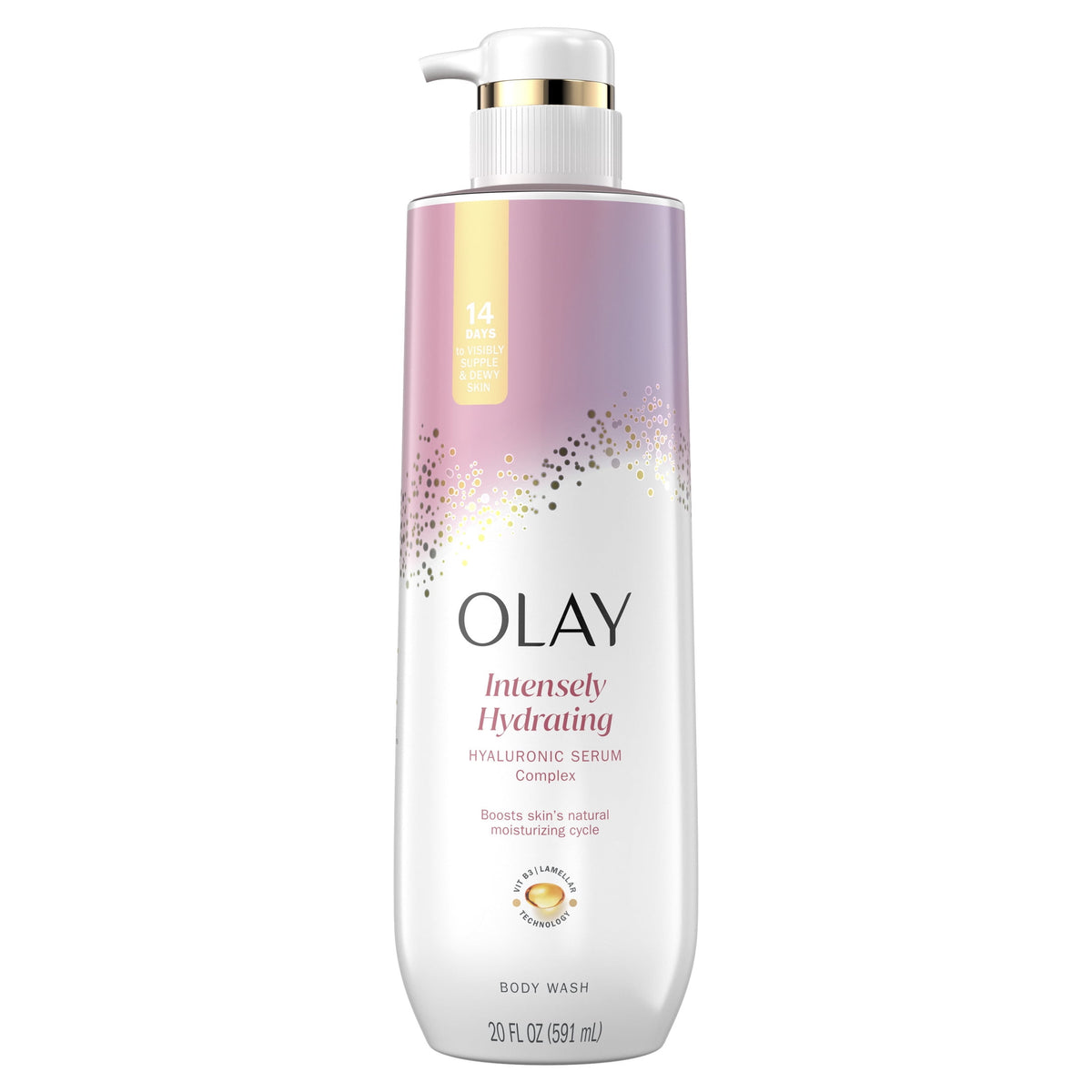 Olay Nourishing Body Wash for women, Hyaluronic Acid, 20 fl oz - My Store 2