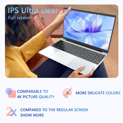KUU 15.6" Laptop, Intel Celeron N5095, 16GB RAM, 512GB SSD, Windows 11