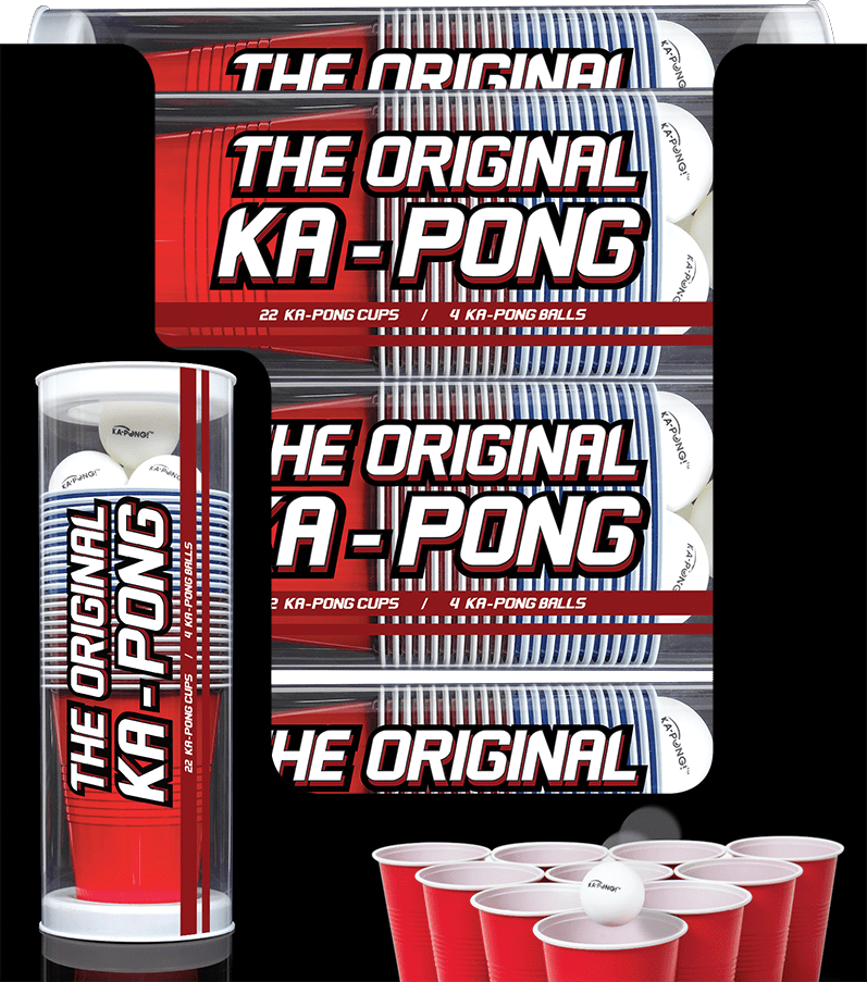 EastPoint Sports Ka-Pong Plastic Cup Party Game Set - 22 Plastic Cups - My Store 2