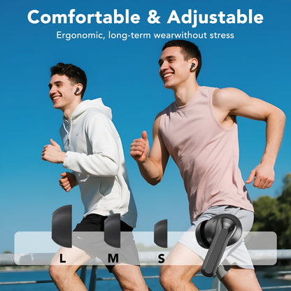 Touch Screen Wireless Earbuds Bluetooth Headphones with 50H Playtime, My Store 2