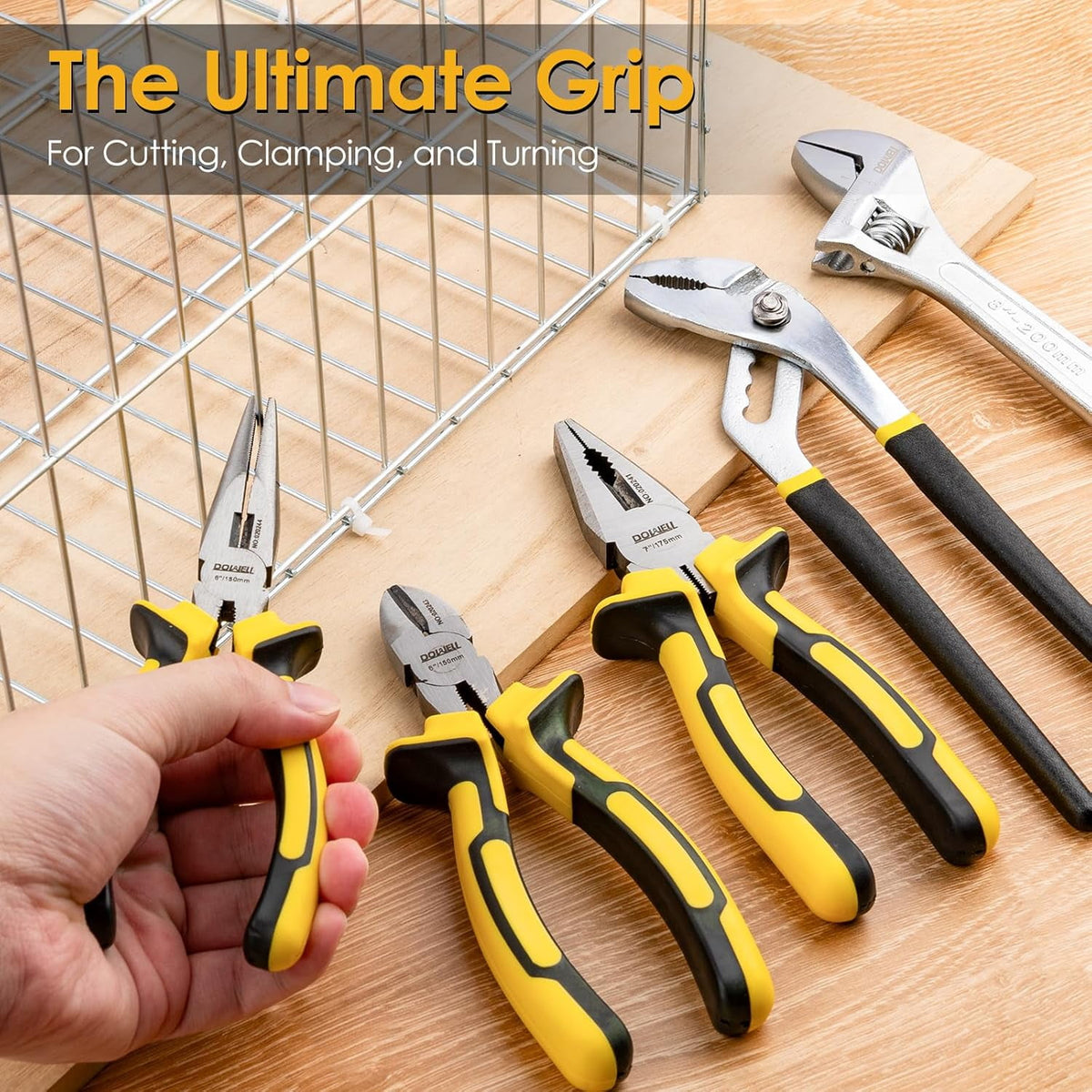 185-Piece Household Tool Kit with Sturdy Storage for Home Repair and P - My Store 2