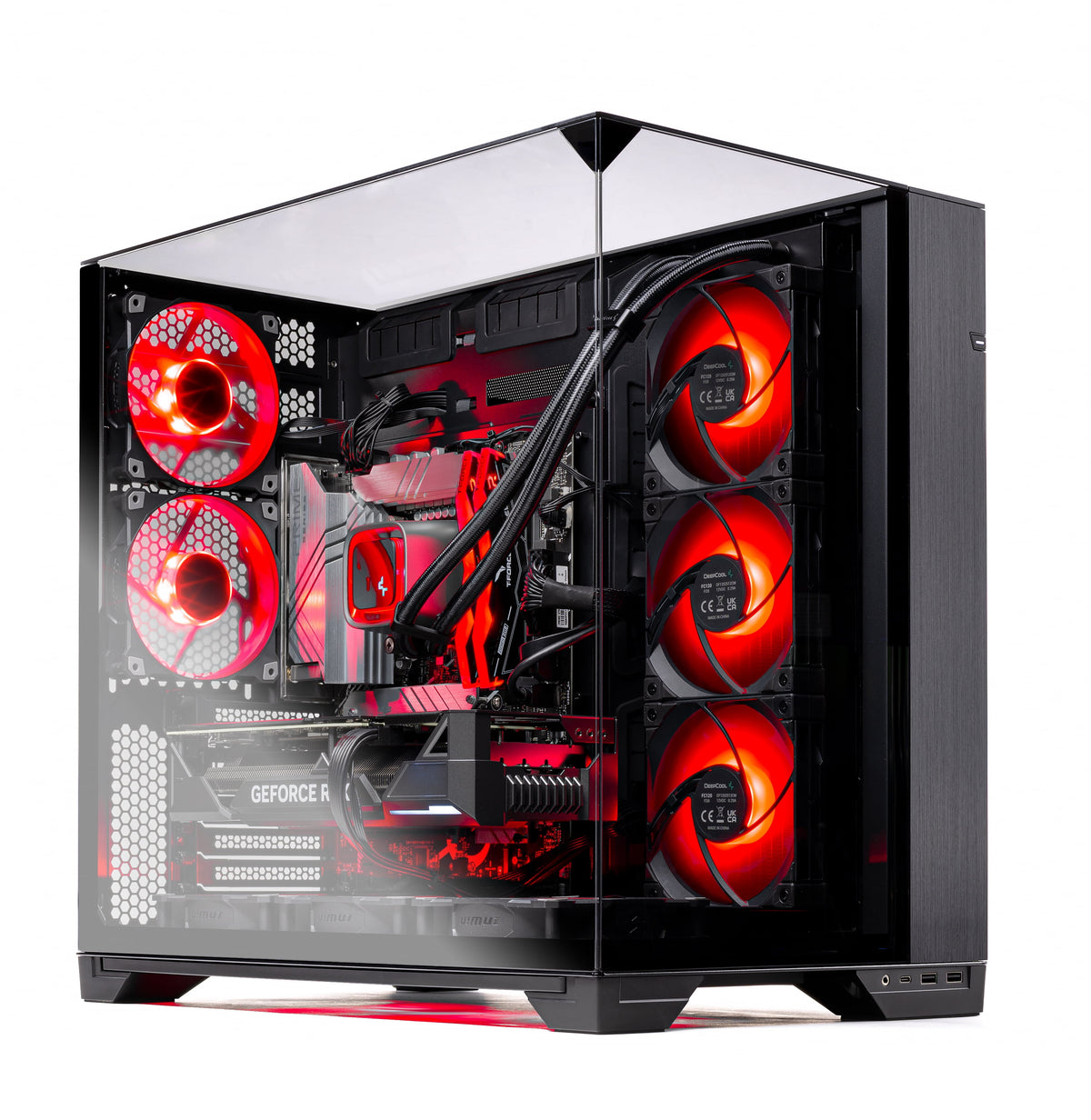 Skytech Gaming O11 Vision Gaming PC, AMD Ryzen 7 7700X 4.5GHz, AMD RX