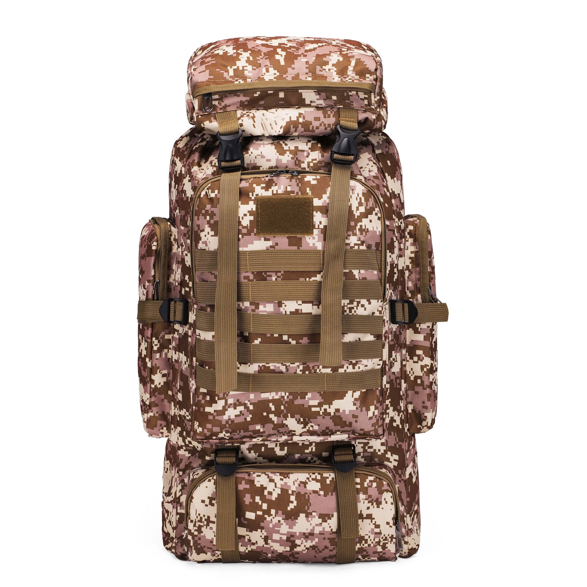 80L Travel Hiking Camping Backpack with Rain Cover,Hiking Daypack for - My Store 2
