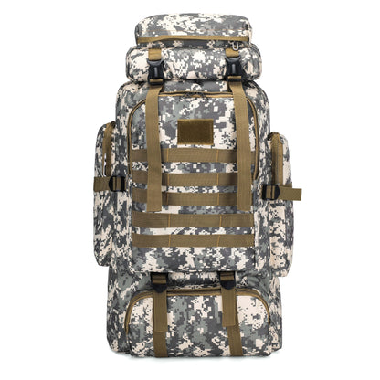 80L Travel Hiking Camping Backpack with Rain Cover,Hiking Daypack for - My Store 2