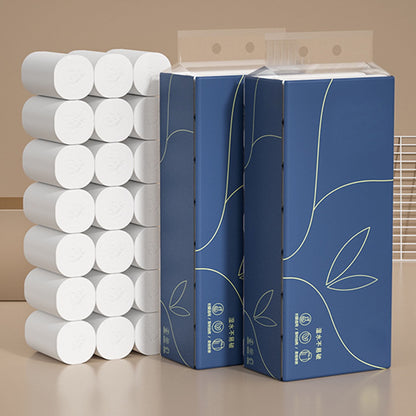 Gnmfd 14 Rolls 4-Layer Toilet Paper Household Kitchen Paper Soft Stron