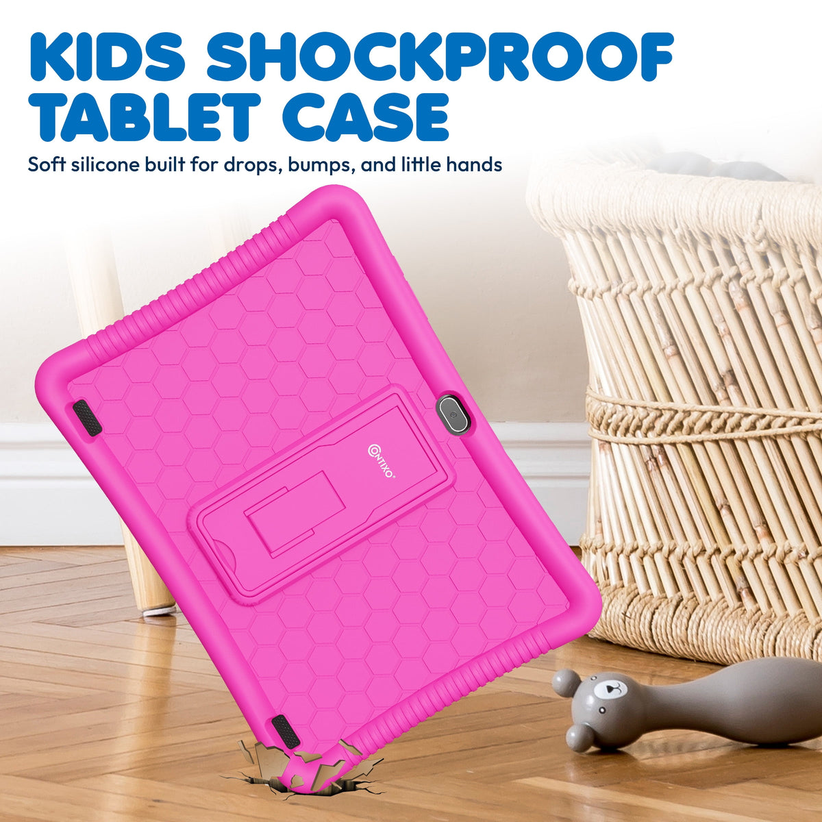 Contixo K102 Kids Tablets Bundle, Educational Tablets for Kids with Ca - My Store 2