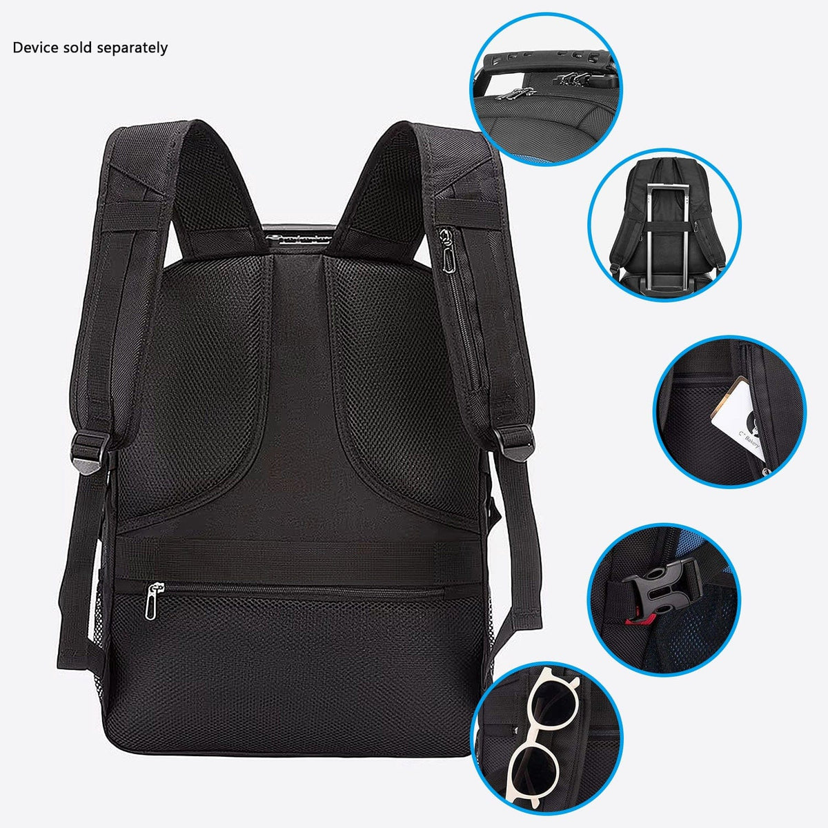 All-in-One Backpack with Anti-Theft lock Fits Laptops up to 17.3"