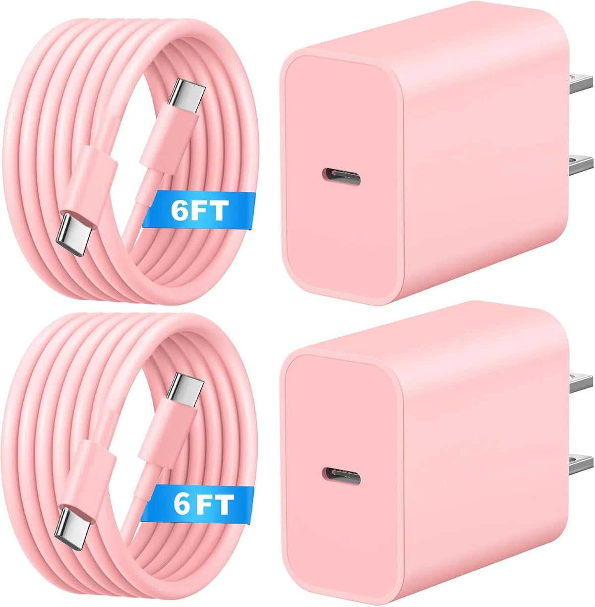 for iPhone 17 16 15 Charger,2 Pack USB C Charger Block Type C Chargers - My Store 2