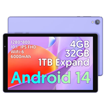 FITIFUN Android 14 Tablet 10 inch Tablets, 4GB RAM 32GB ROM 1TB Expand - My Store 2