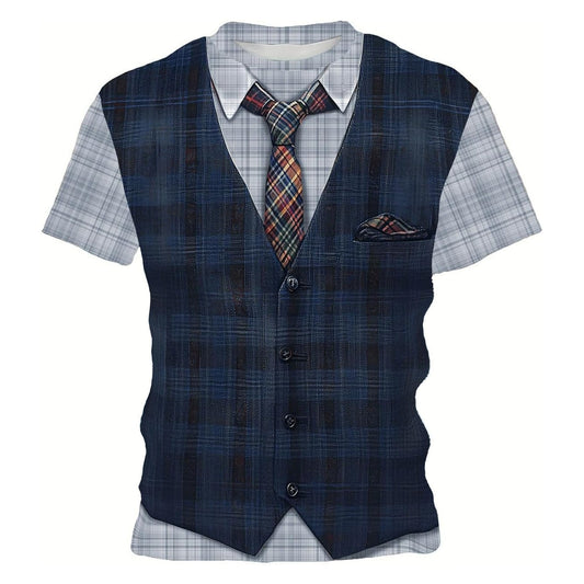 Boys Shirts And Tops Short Sleeve Cool Print Play Children Youth Fashi