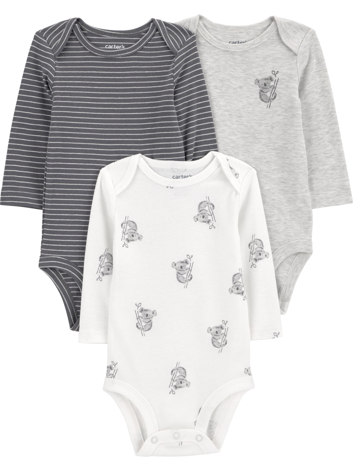 Carter's Child of Mine Baby Bodysuits, 3-Pack, Sizes Preemie-18 Months - My Store 2