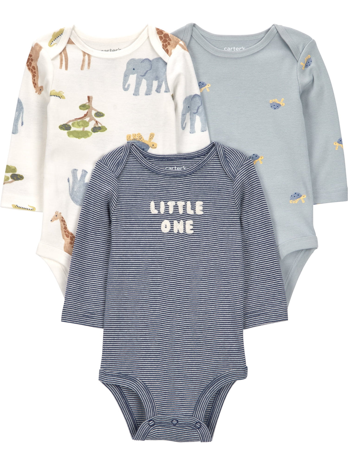 Carter's Child of Mine Baby Bodysuits, 3-Pack, Sizes Preemie-18 Months - My Store 2