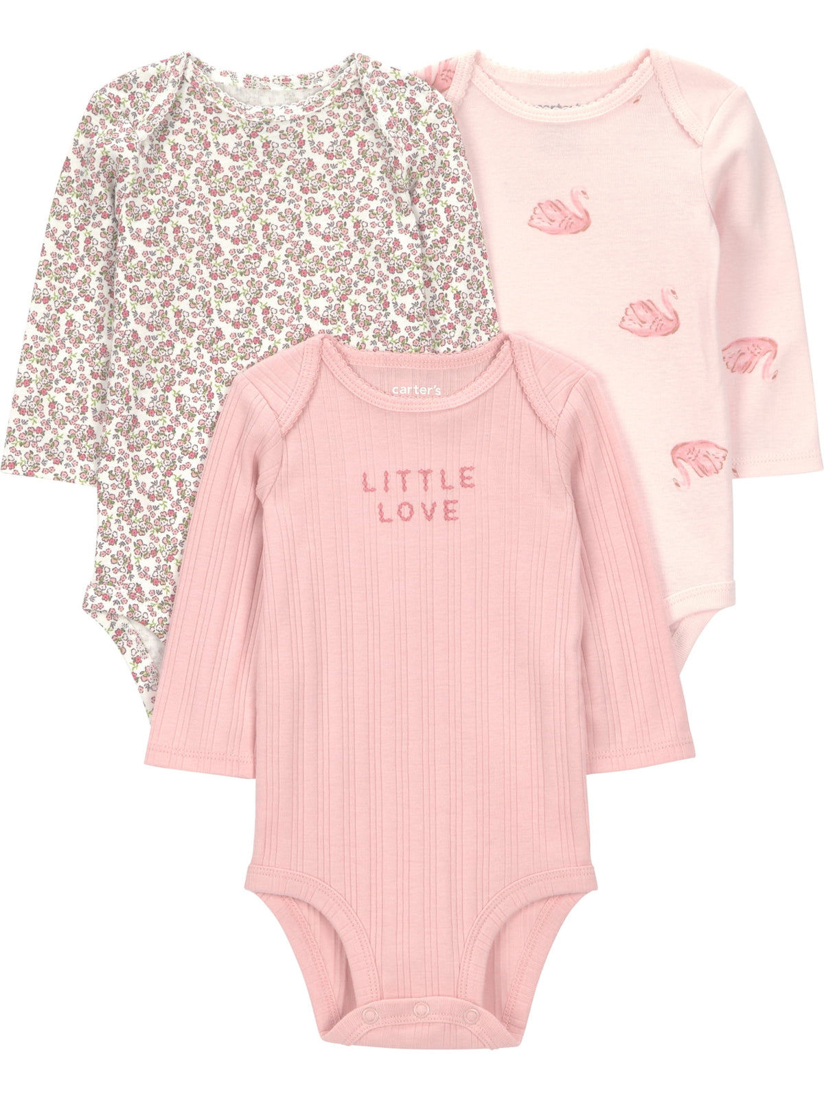 Carter's Child of Mine Baby Bodysuits, 3-Pack, Sizes Preemie-18 Months - My Store 2