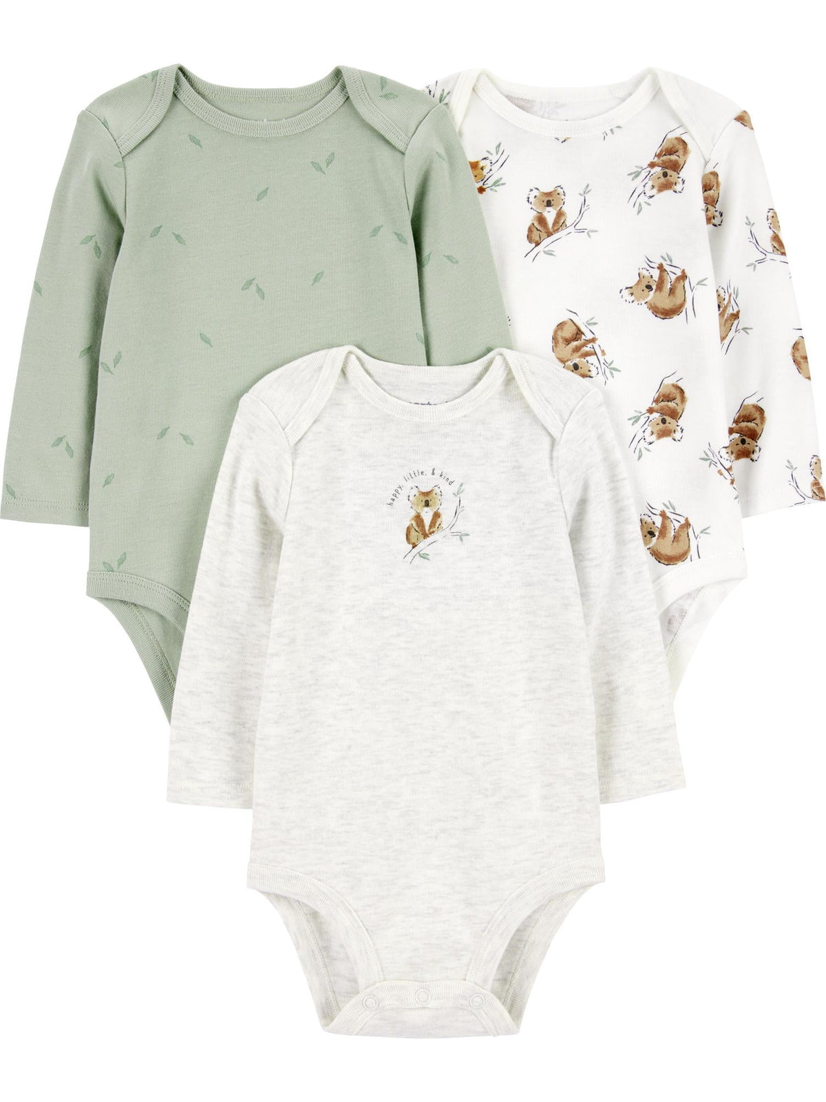 Carter's Child of Mine Baby Bodysuits, 3-Pack, Sizes Preemie-18 Months - My Store 2
