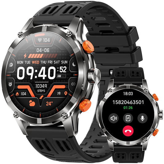 Cyberdyer Smart Watch with LED Flashlight, 100+ Sports Modes, 1.7" HD - My Store 2