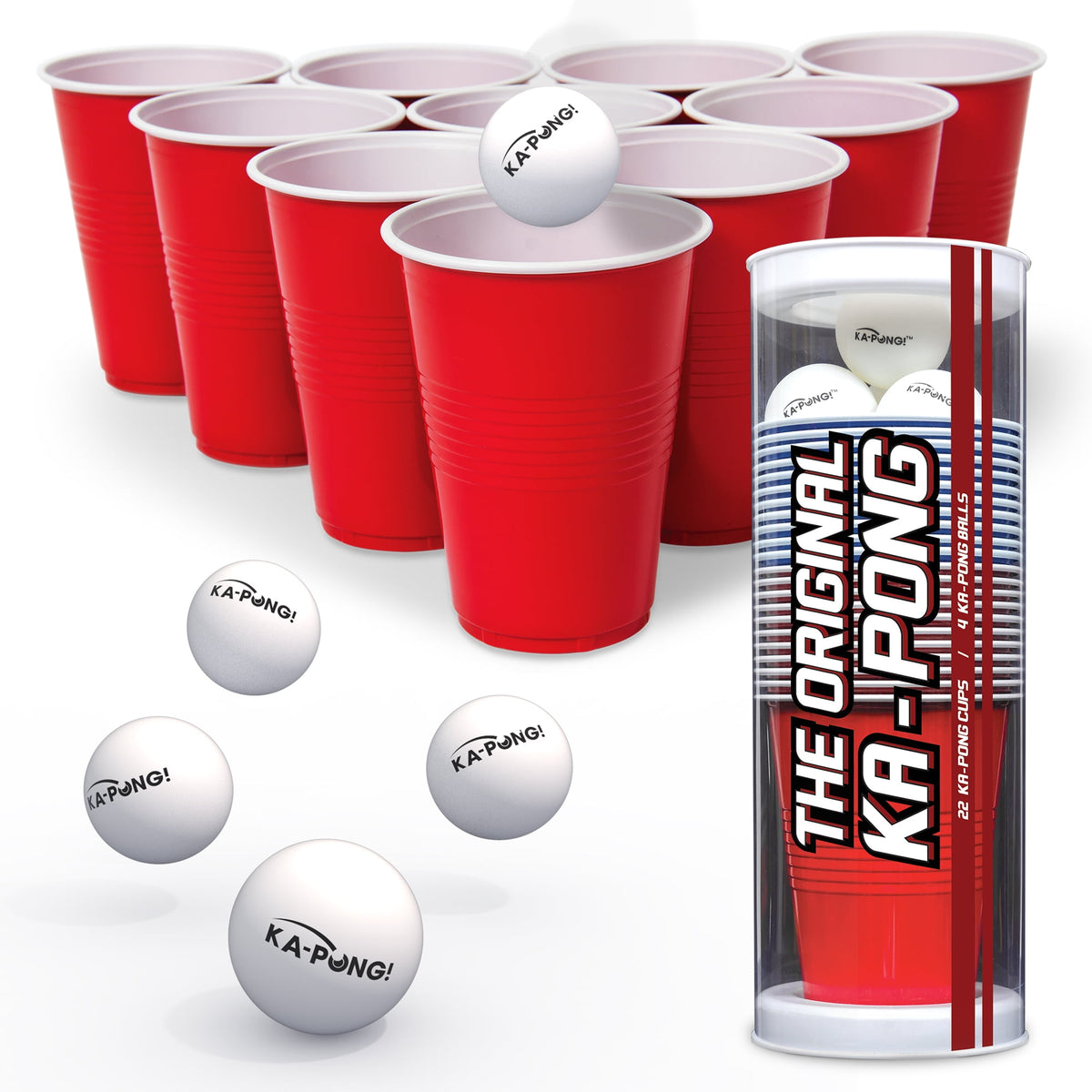 EastPoint Sports Ka-Pong Plastic Cup Party Game Set - 22 Plastic Cups - My Store 2