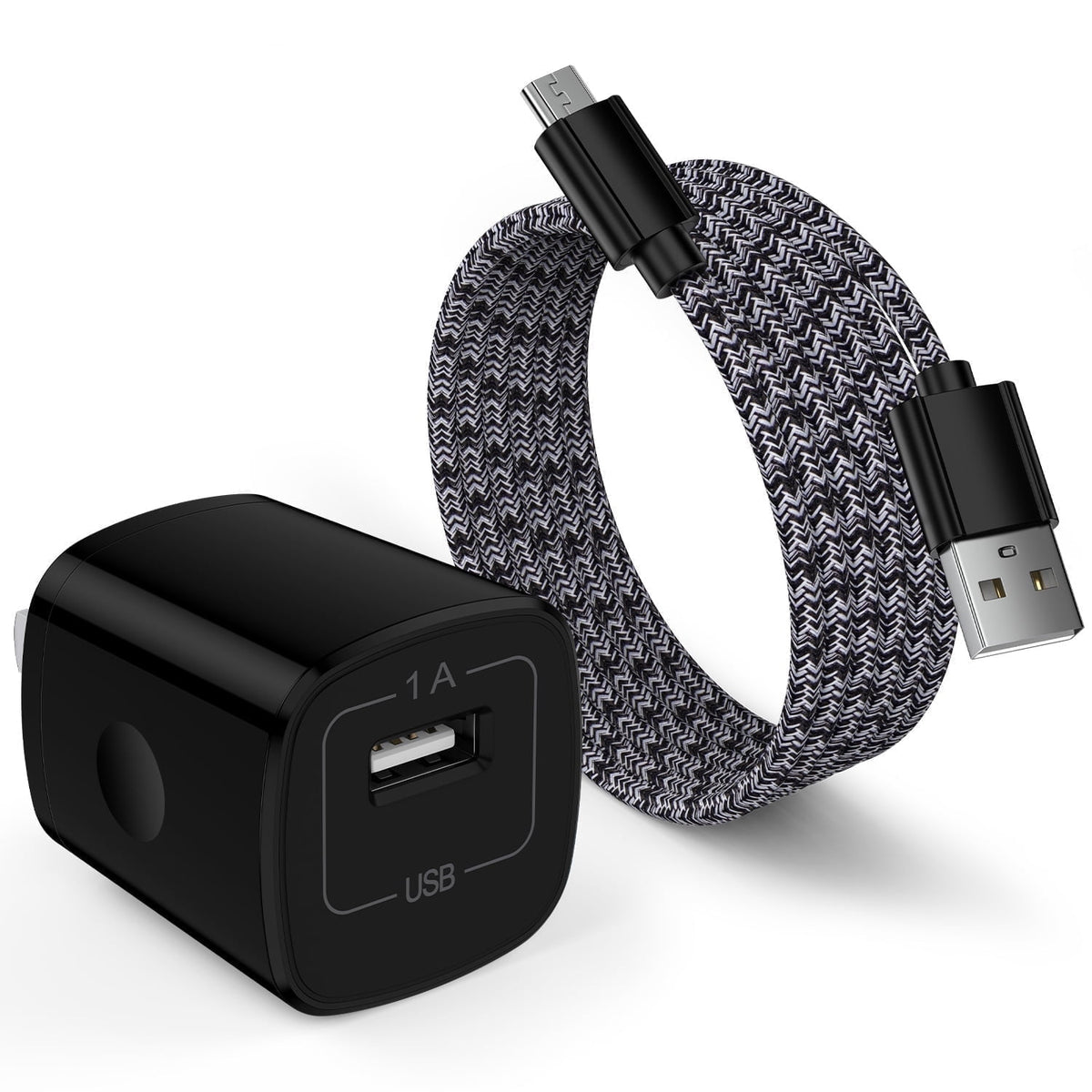 Fast Charger USB Wall Charger with USB-A to Micro Cable 6FT Fast Charg - My Store 2