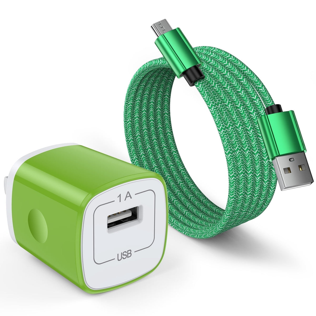 Fast Charger USB Wall Charger with USB-A to Micro Cable 6FT Fast Charg - My Store 2