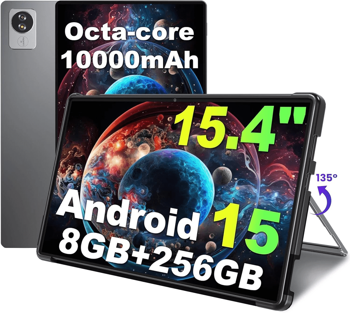 Golzer Android 14 Tablet 15 inch 2.5K Display, Helio G99 Octa-Core Pro - My Store 2