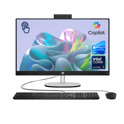 HP Essential 27" Touchscreen Business All-in-One, Intel Core Ultra 7 2