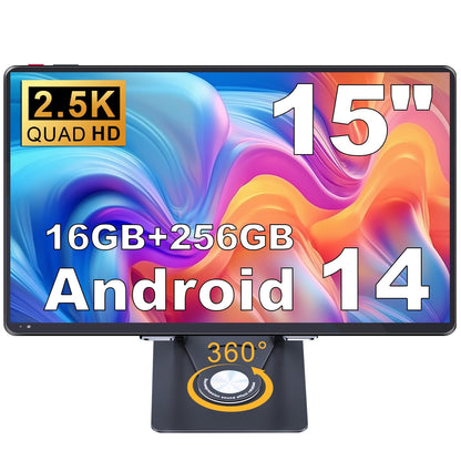 Golzer Android 14 Tablet 15 inch 2.5K Display, Helio G99 Octa-Core Pro - My Store 2