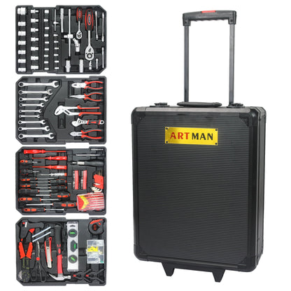 M optimized Home Tool Kit, Household Repair Hand Tool Set with Tool Bo - My Store 2