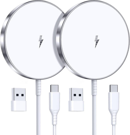 WTUHU Magnetic Wireless Charger 15W Fast Mag-Safe Charging Pad for iPh - My Store 2