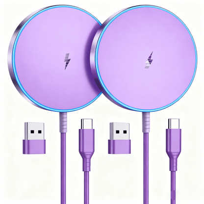 WTUHU Magnetic Wireless Charger 15W Fast Mag-Safe Charging Pad for iPh - My Store 2