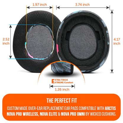 Arctis Nova Pro Wireless, Nova Elite & Nova Pro Omni Earpads - WC FreeZe Cooling Gel