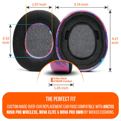 Arctis Nova Pro Wireless, Nova Elite & Nova Pro Omni Earpads - WC FreeZe Cooling Gel
