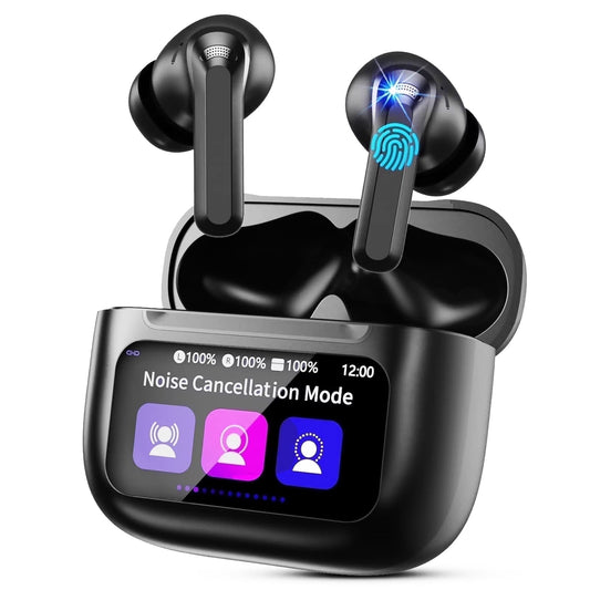 Touch Screen Wireless Earbuds Bluetooth Headphones with 50H Playtime, My Store 2