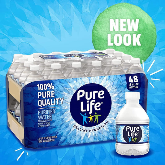 Pure Life Purified Water 8 fl. oz., 48 pk.