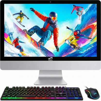 STGSivir All in One Desktop Computer, 23.6" FHD Display, Intel Core i7