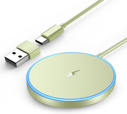 WTUHU Magnetic Wireless Charger 15W Fast Mag-Safe Charging Pad for iPh - My Store 2