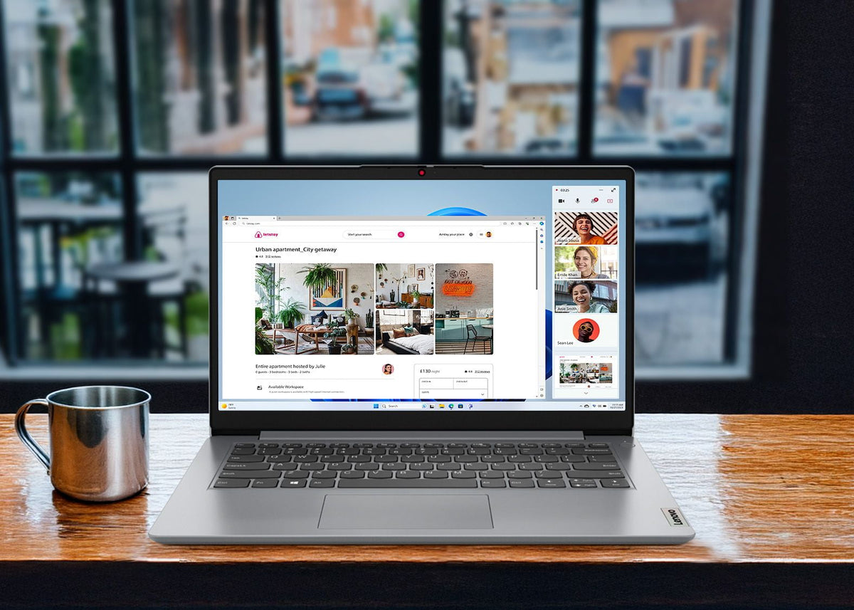 Lenovo IdeaPad 1 14" Laptop. Intel Celeron N4500, 4GB , 128 SSD 82LV00