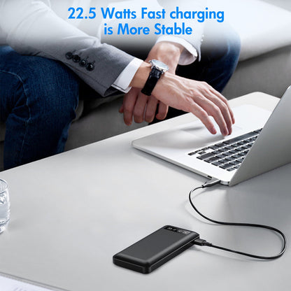 20000mAh Power Bank Portable Fast Charger with 4 Cables, Compatible wi - My Store 2